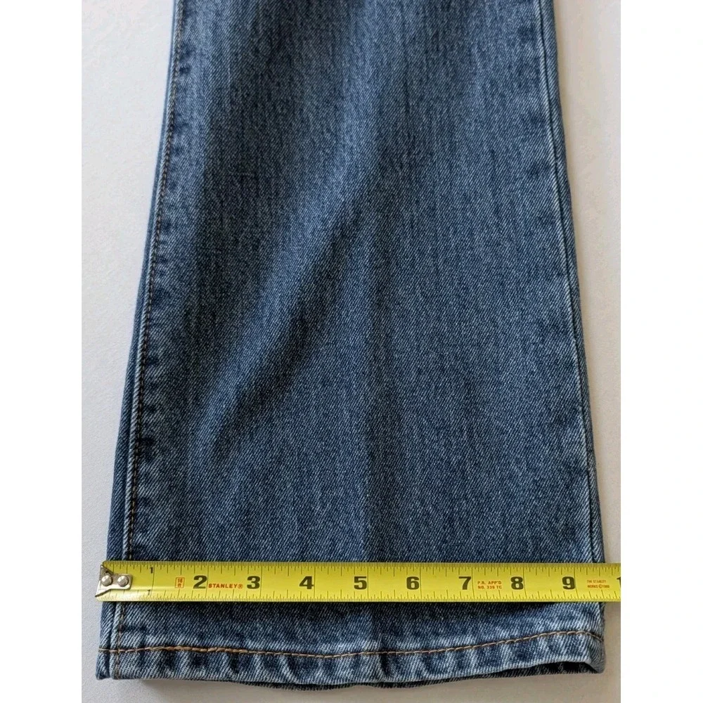 Levi's 517 Bootcut Jeans Mens 36x32 Dark Wash Denim Blue EUC